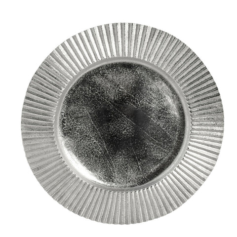 Lavisse tray Ø49.5 cm. silver