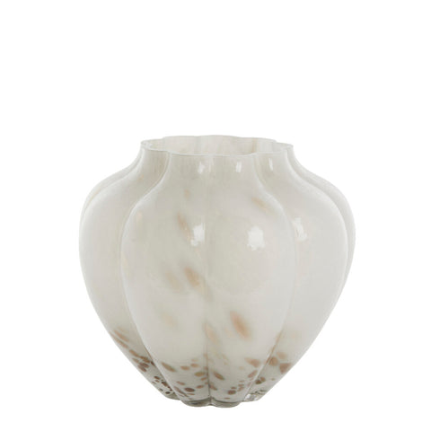 Mara vase 24.5x24.5 cm. silver grey