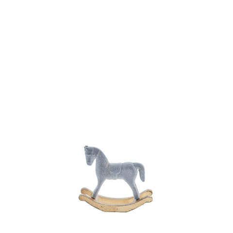 Sella horse H5 cm. grey