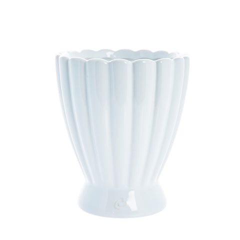 Shenella flower pot Ø17 H20 
white