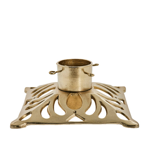 Cavia christmas tree stand H16 cm. light gold