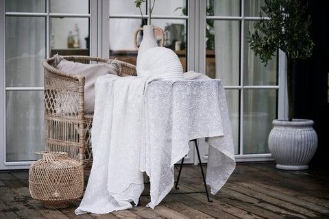 Eloise tablecloth 320x160 cm. linen