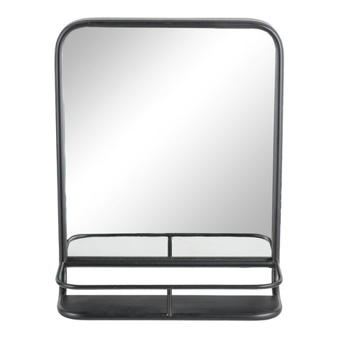 Hildia mirror 40x50 cm. black