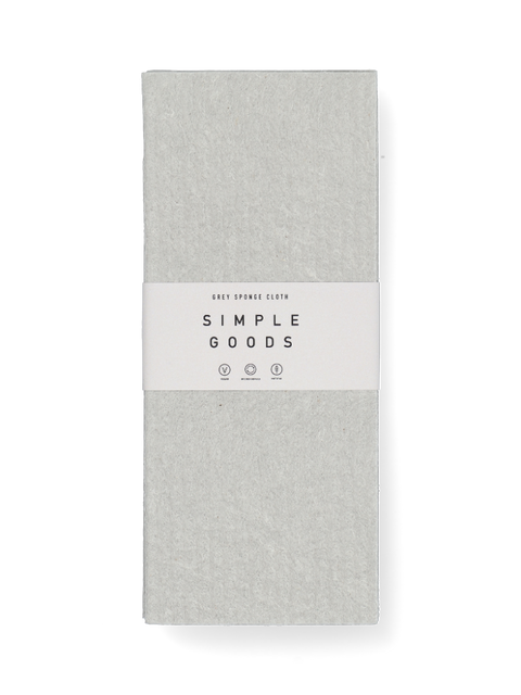 Sponge Cloth 2 pcs. Grey