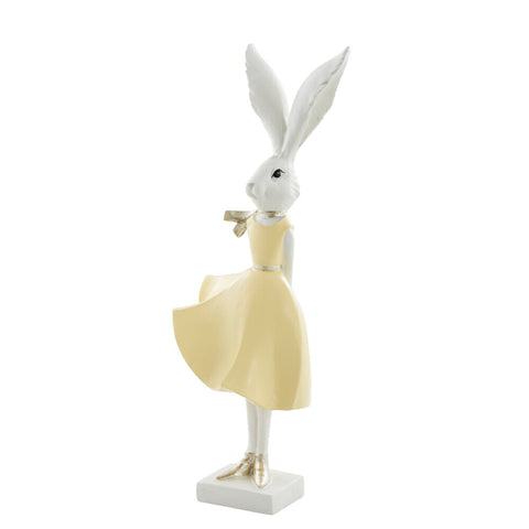 Sevia Easter Bunny 36.5 cm yellow woman