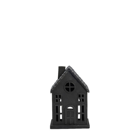 Seholia decoration house H17 cm. black