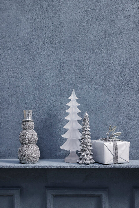 Sissia decoration tree H20 cm. silver