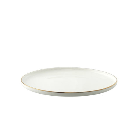 Clara lunch plate Ø20 cm. white