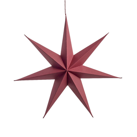 Pappia paper star H40 cm. pomegranate