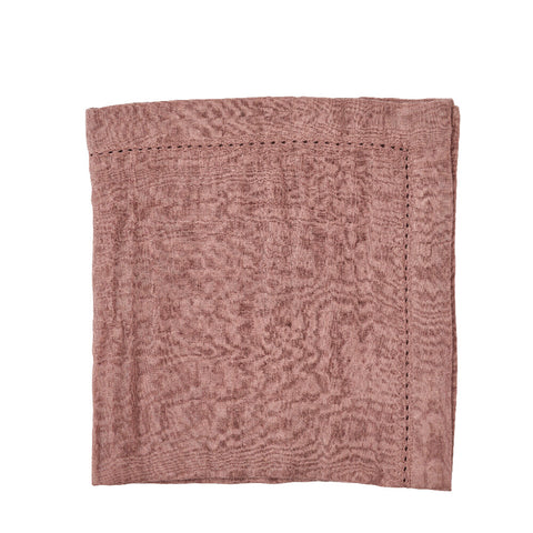 Angela napkin rose tan 45x45 cm