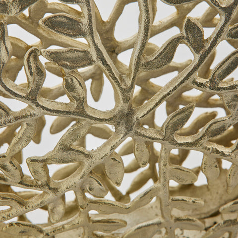 Gillia decoration H30.5 cm. light gold