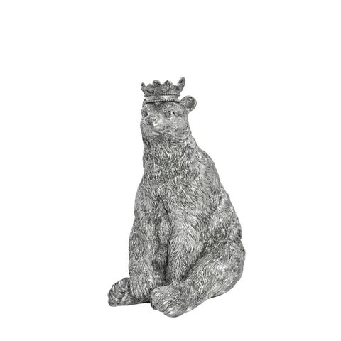 Sebina Royal Ice Bear H20 cm. antique silver