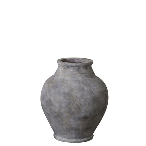 Anna vase H33 cm. antique grey