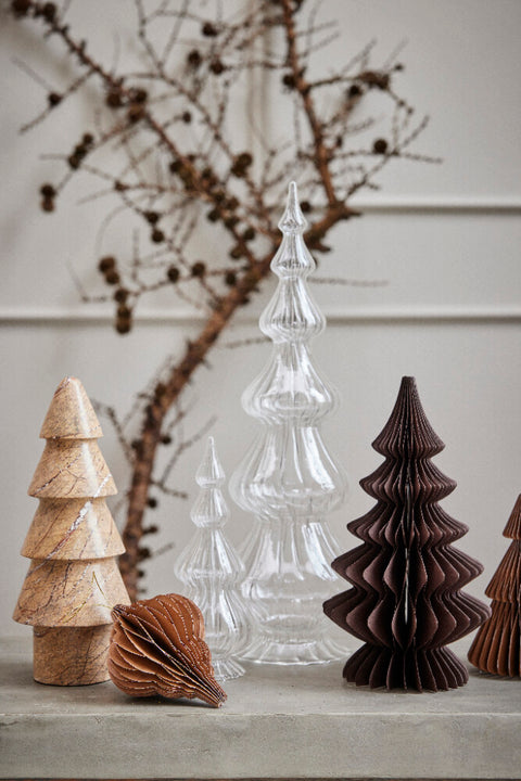 Elina decoration brown, Marble D10 H25