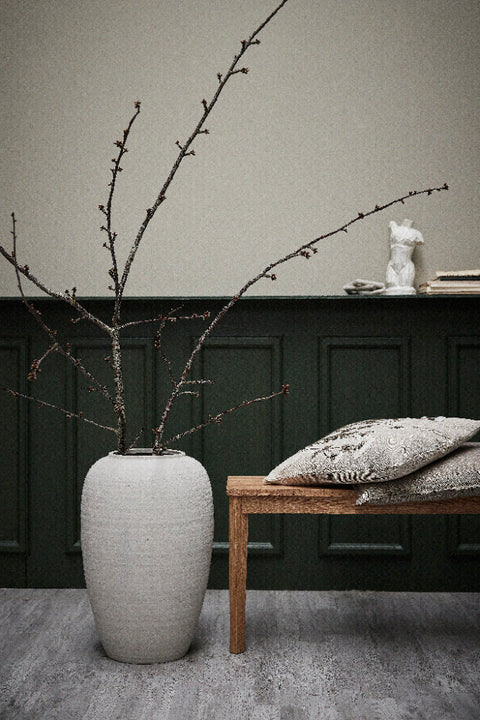 Helissia  decoration H26.5 cm. white