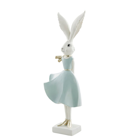 Sevia Easter Bunny 36.5 cm blue woman