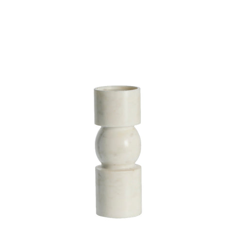 Ellia candlestick H23 cm. white