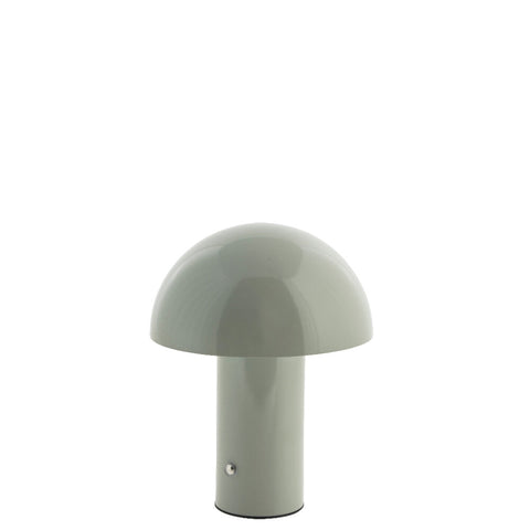 Nessina  portable LED lamp H19 cm. dusty green