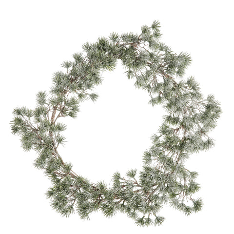 Vintia LED wreath H10 cm. green