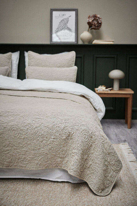 Nellie  portable LED lamp H33 cm. linen