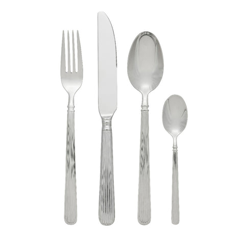 Delia cutlery silver 16 pieces