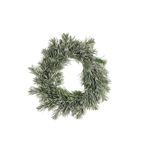 Vintia wreath H8 cm. green