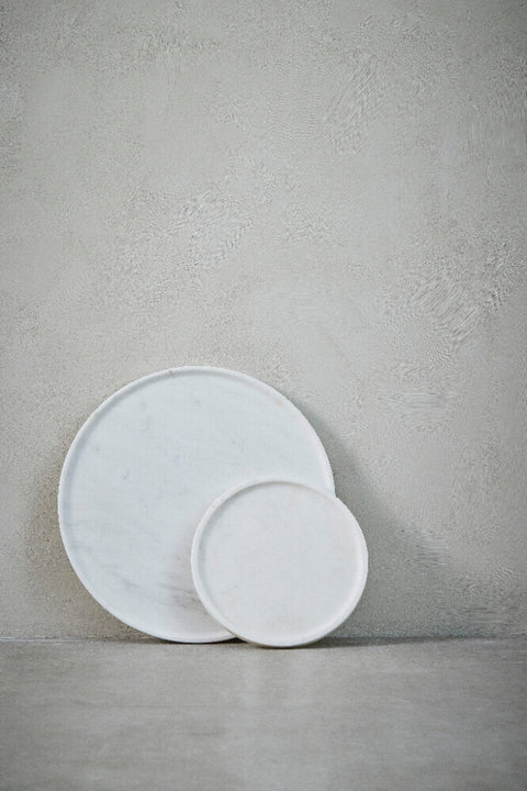 Ellia tray Ø40 cm. white