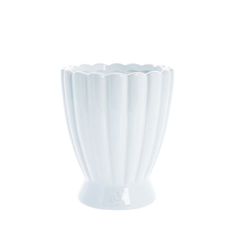 Shenella flower pot Ø15 H18 
white