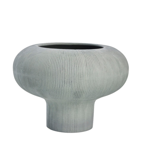 Samara vase grey D31.5 H22