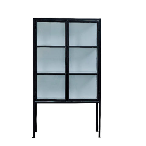Depot cabinet H150xW40xL85 cm. black