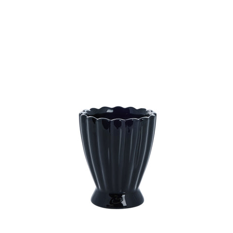 Shenella flower pot Ø10 H12 
black