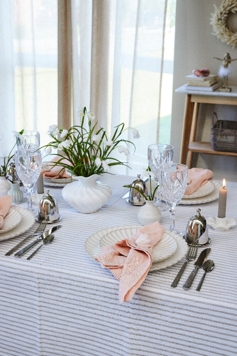 Angela napkin rose dust 45x45 cm