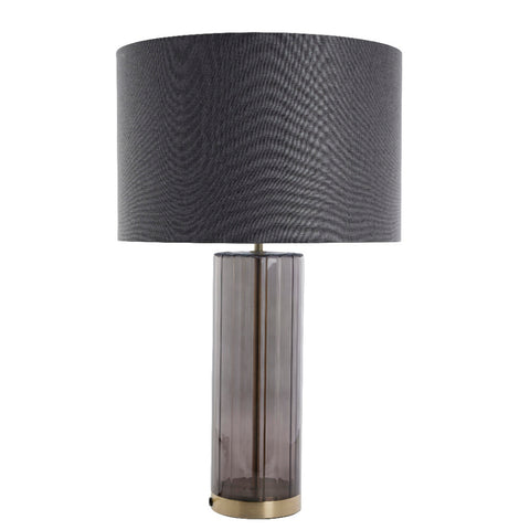 Sarille table lamp 40x40 cm. dark grey