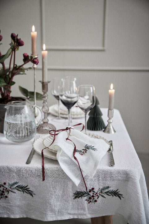 Ingrid  candlestick H33.5 cm. silver