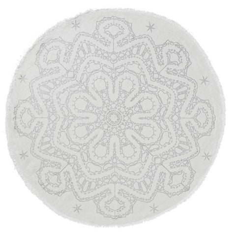 Nordic christmas tree rug Ø120 cm