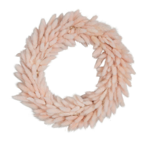 Cilla Bunny Tails wreath Ø40 cm. powder