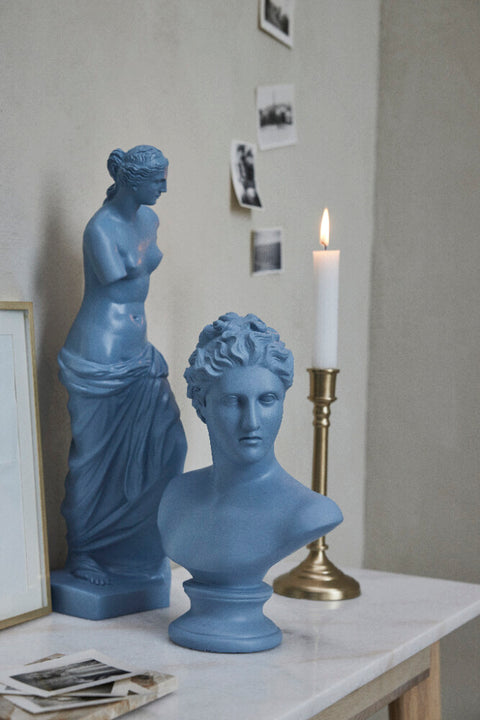 Statia figurine 20.5X12.5X30.5 cm, F. Blue