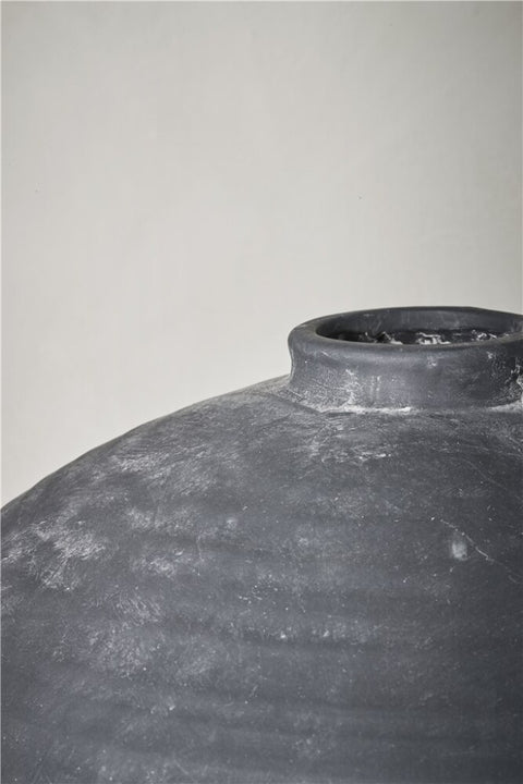 Catia decoration vase H57 cm. antique black