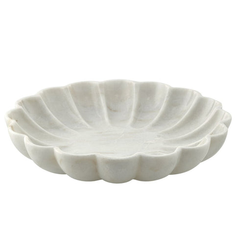 Marmilla decoration bowl Ø30 cm. white