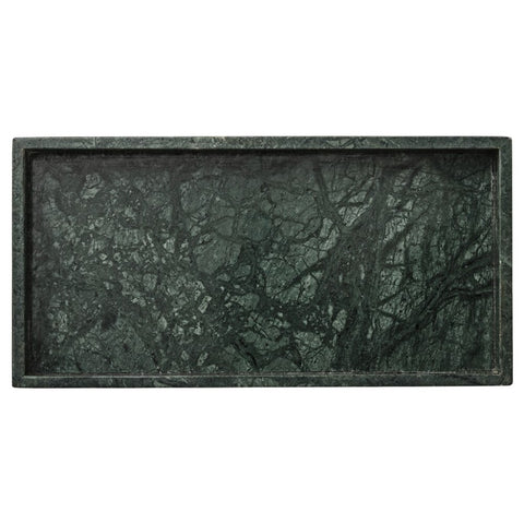 Marble decorative tray 40.5x20.5 cm.