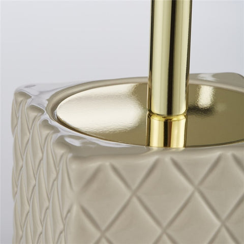 Portia toilet brush H39 cm. camel