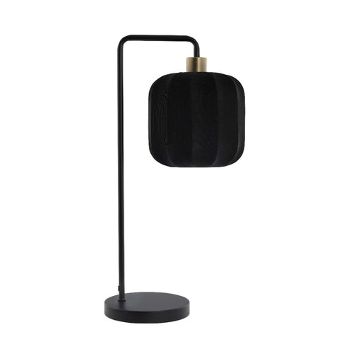Sashie table lamp x28 cm. black