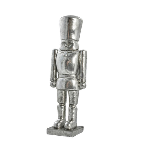 Serafina nutcracker H32 cm. antique silver