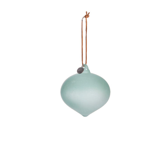 Clarinne bauble H10 cm. dusty green