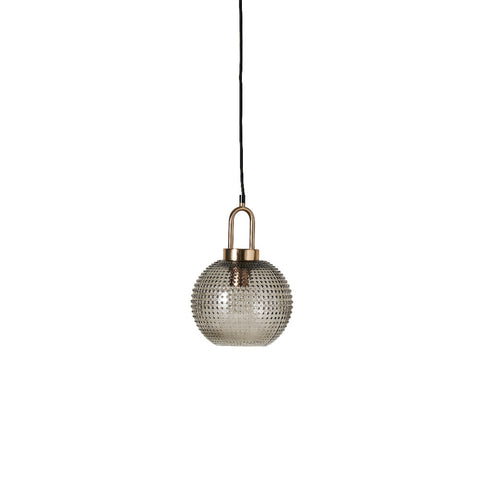 Dora pendant H30 cm. light brown