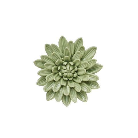 Floria wall decoration dusty green D13.2 H3.8