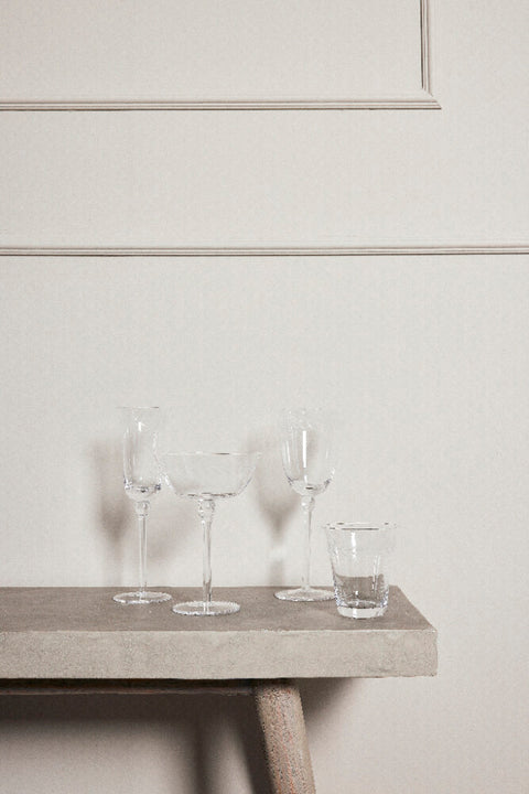 Dauphine champagne glass clear 18 cl