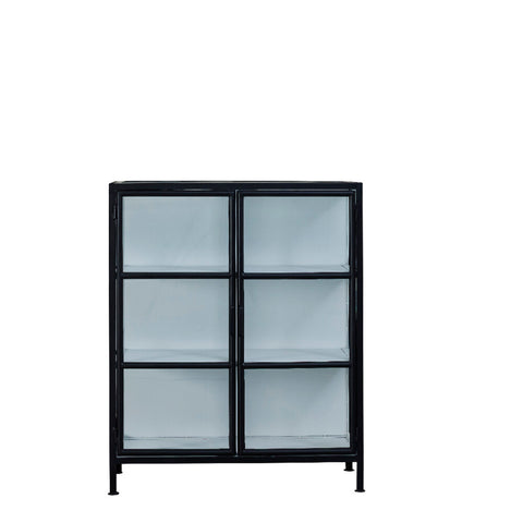 Depot cabinet H110xW40xL90 cm. black