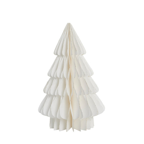 Pappia paper tree H30 cm. white