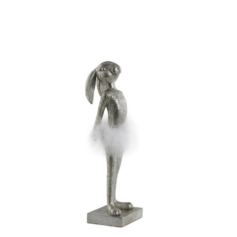 Semilla Easter Bunny Figrune H26.8 cm. silver